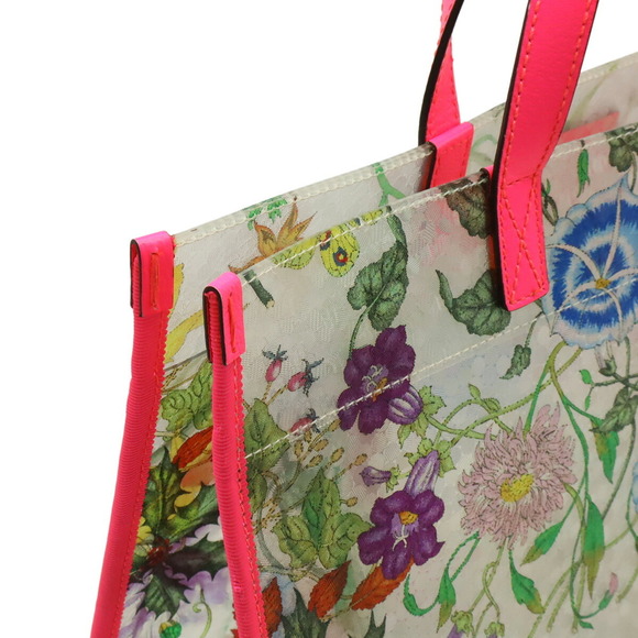 GUCCI Pink Leather Tote Bag - Picture 7 of 8